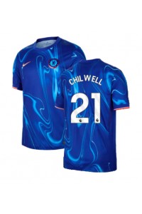 Chelsea Ben Chilwell #21 Voetbaltruitje Thuis tenue 2024-25 Korte Mouw